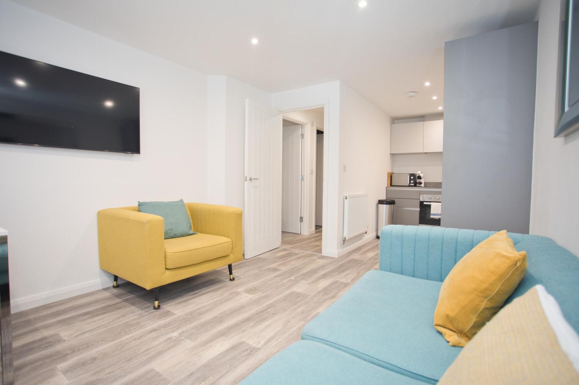 Sea Air - 2 Bedrooms - Parking - Mins To Beach ボーンマス エクステリア 写真