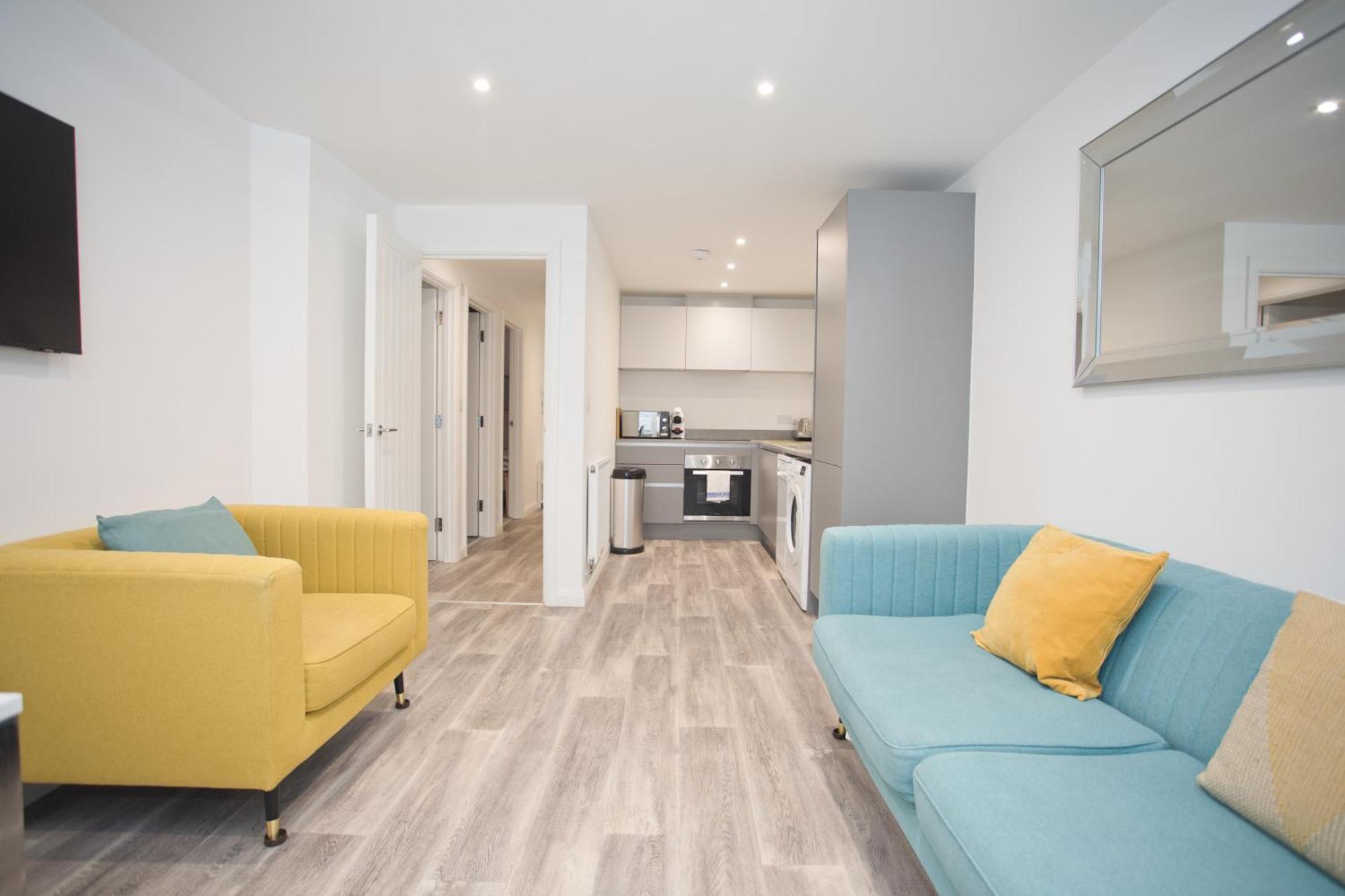 Sea Air - 2 Bedrooms - Parking - Mins To Beach ボーンマス エクステリア 写真